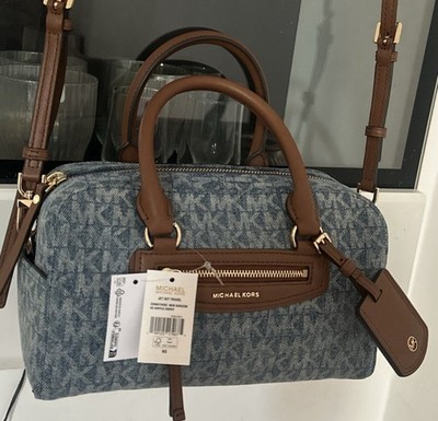 Michael Kors Bowling Bag Denim jet set