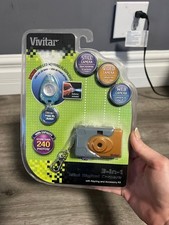 Vivitar 3-in-1 Mini Digital Camera w/Keyring  Access Kit Keyring Flashlight NEW