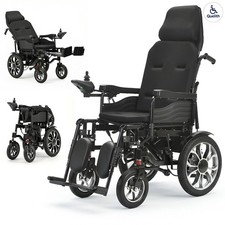 500W All Terrain Electric Wheelchair Heavy Duty Foldable Electric Wheelchairs