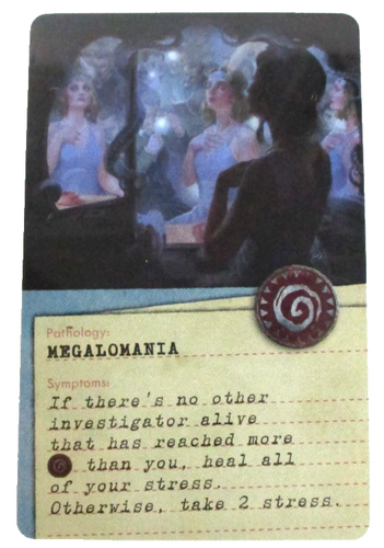 Carte Investigator Mini + Engine Card Pour Cthulhu: Death May Die - CMON - En Anglais - Occasion