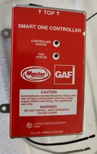 SMART ONE CONTROLLER electrical box from MasterFlow EGV5 Power Attic Vent GAF