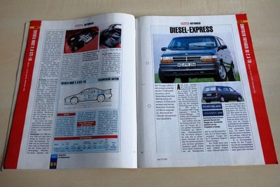 MOT 21/1992 Chrysler Voyager SE 2.5 TD mit 118PS im TEST auf 2 Seiten