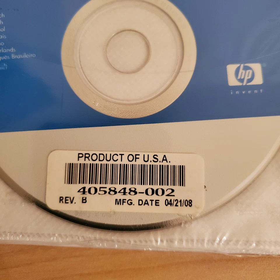 New Sealed HP ProLiant DL360 G5 Documentation CD 405848-002 - Image 3 of 3