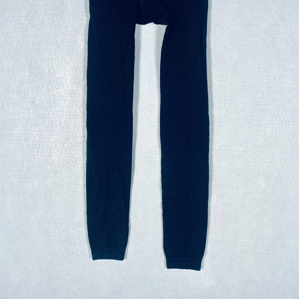 Pantalones Smartwool para mujer S negro tejido capa base calzas para correr Foto 2 de 4