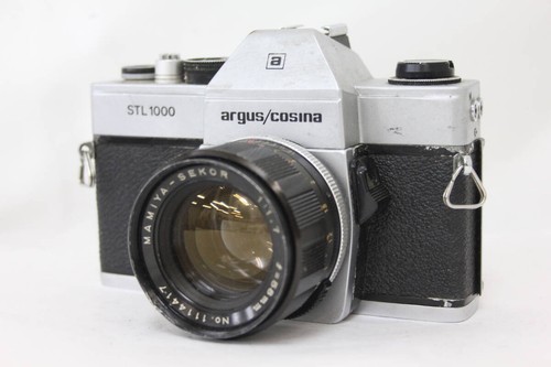 Argus Mamiya-Sekor 58mm F1.7 M42 Mount Camera Lens Used, Some Scratches/Rust