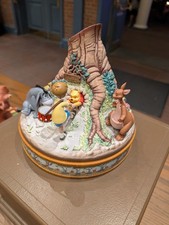 NUOVO🌟2026 Disney Parks Winnie The Pooh 60° Anniversario Figurina Musicale Legacy