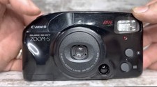 Canon Sure Shot Zoom-S 35mm Point Shoot Film Camera, Black