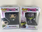 2 Funko Pop! Powderpuff Girls Figures 1084 Mojo Jojo & 1082 Buttercup