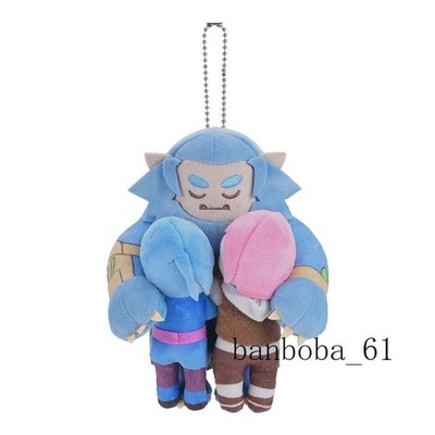 League Of Legends Game Arcane Warwick Plush Keychain Plush Pendant 16cm Gift Toy