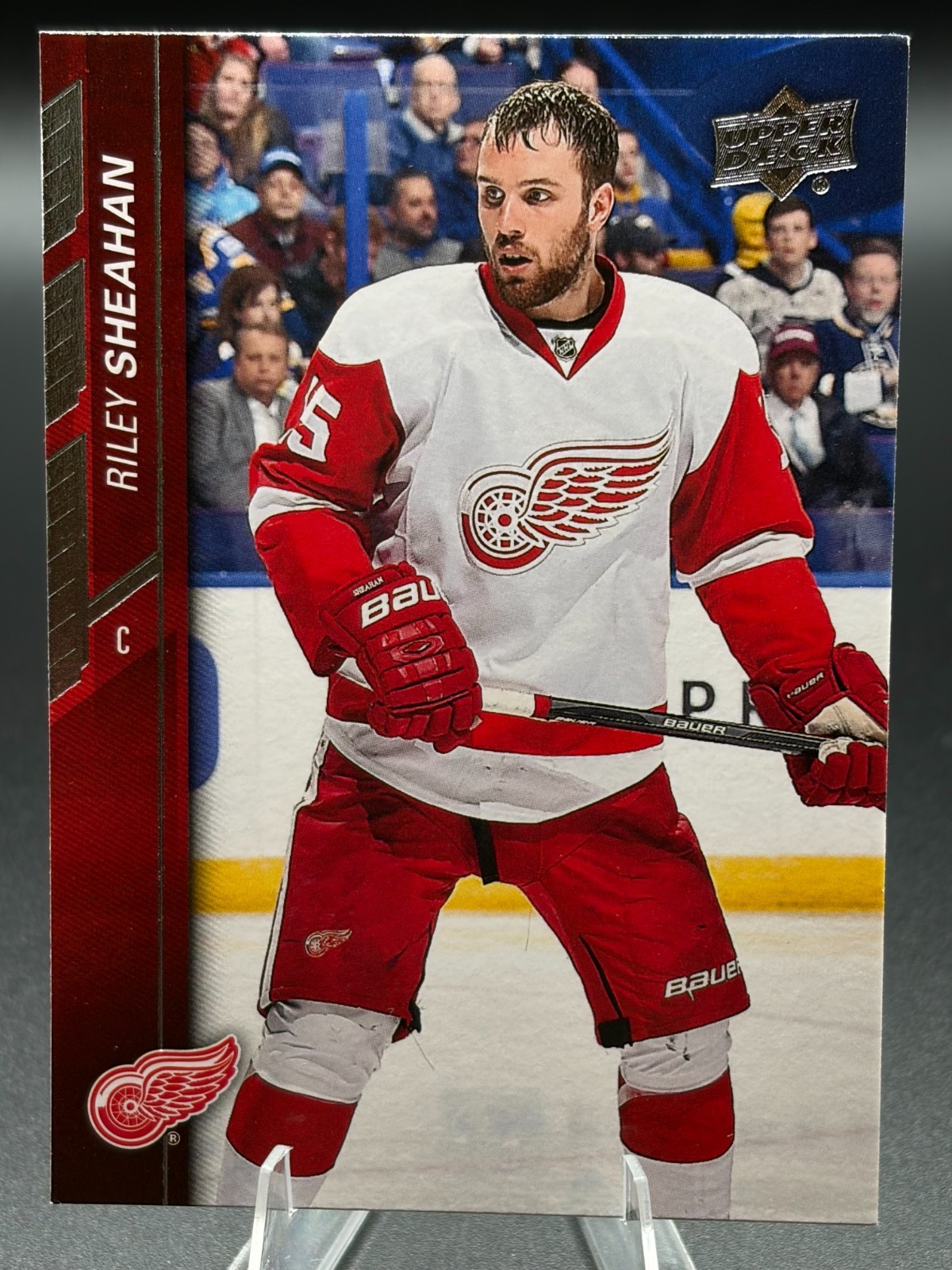2015-16 Upper Deck Series One Hockey - Riley Sheahan Base #65 Detroit Red Wings