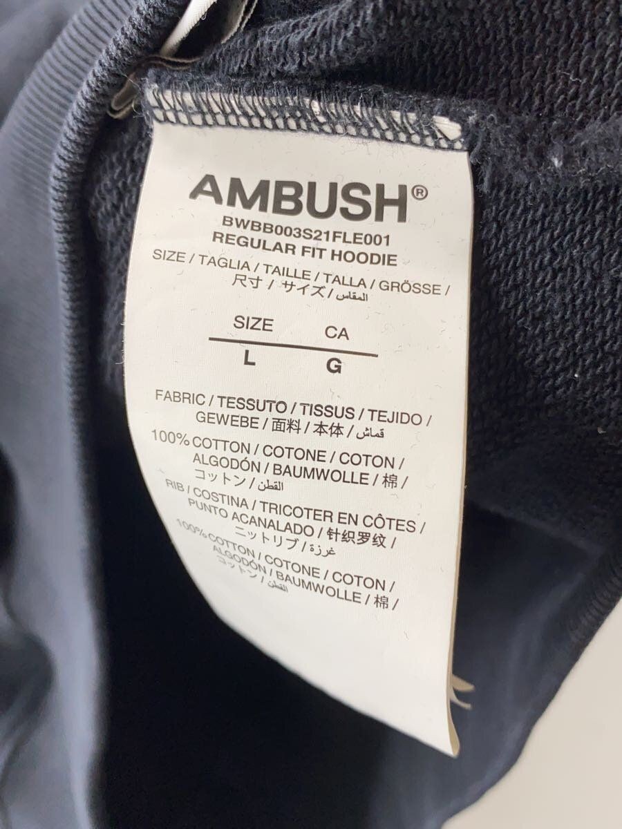 AMBUSH hoodie L cotton Black BWBB003S21FLE001 Used | eBay