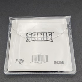 Sonic Adventure Sega Dreamcast Limited Run Games Sept. 1999 Commemorative Coin 