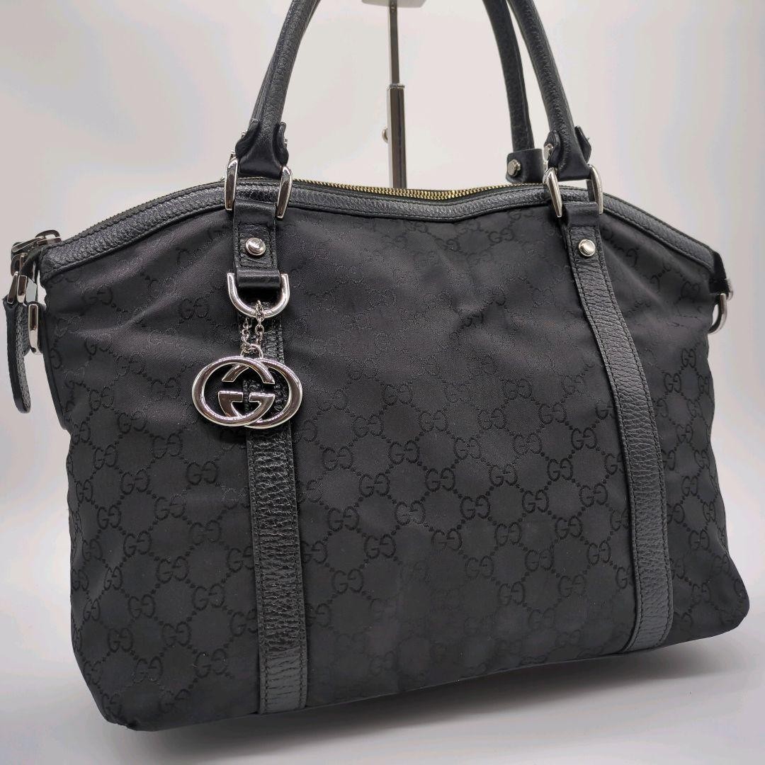 Gucci Nylon Canbus Briefcase Interlocking Good Co… - image 17