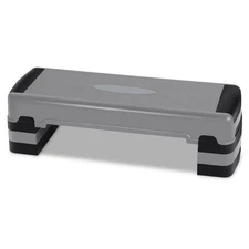 35" Fitness Aerobic Step Cardio Adjustable 6"-8"-10" Exercise Stepper w/Risers