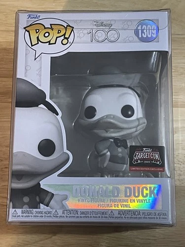 Funko Pop! Vinyl: Disney 100 Donald Duck Target Con Exclusive #1309 W/ Protector