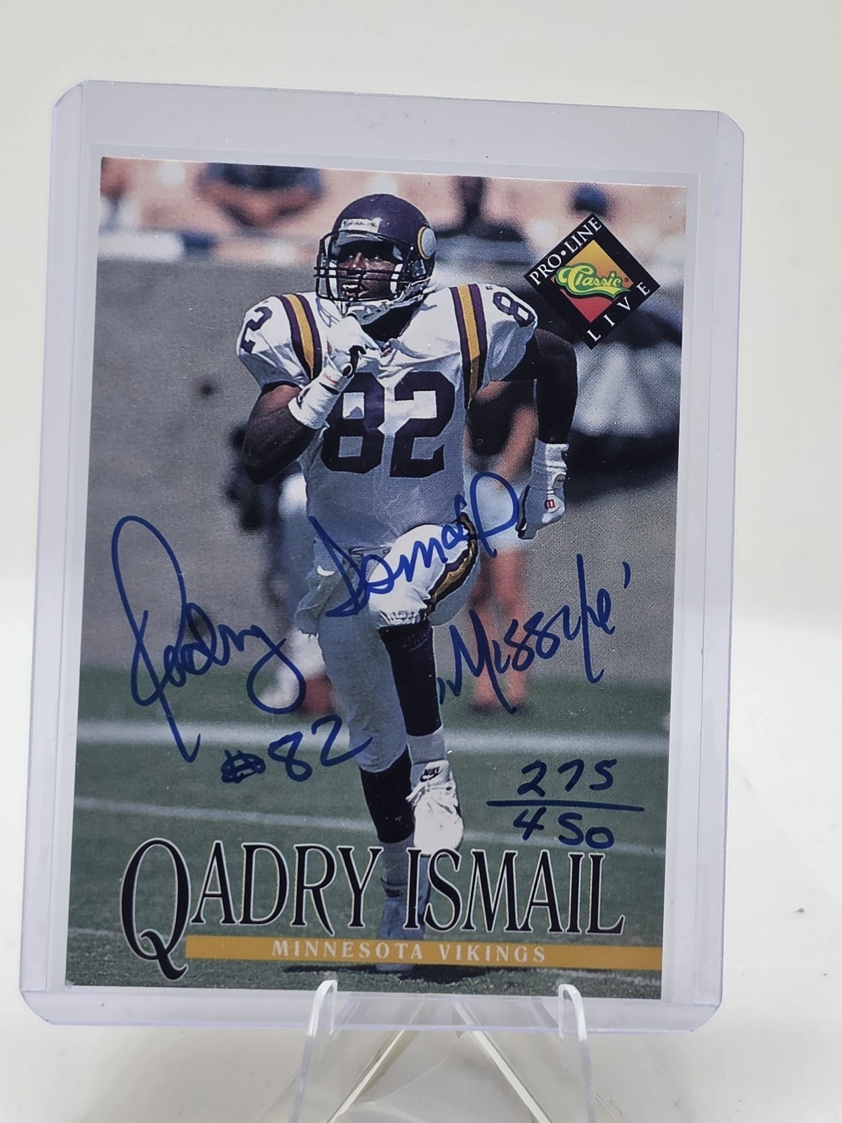 1994 Pro Line Live #NNO Qadry Ismail Autographs #/450