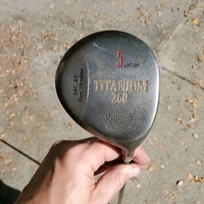 Goldsmith Pure Titanium 260 5 Wood 20* Men's RH Graphite Powered By Aldila Golf