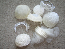 Lot of Vintage Bridal Headpieces