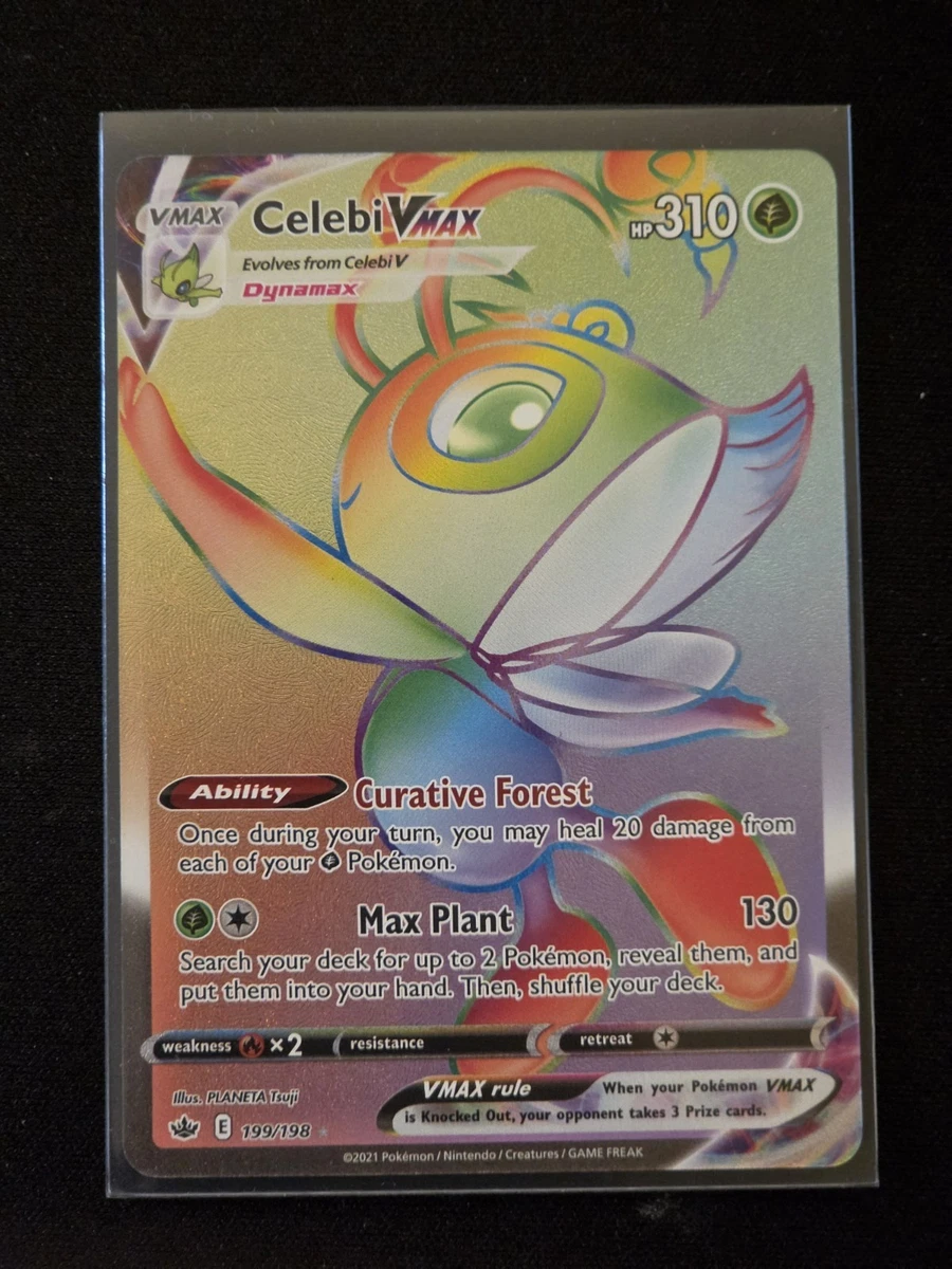 Celebi VMAX 199/198 Swsh06: Sword & Shield - Chilling Reign for