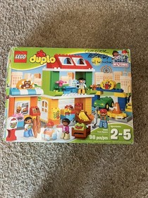 LEGO 10836 DUPLO My Town: Town Square - used and missing one piece 