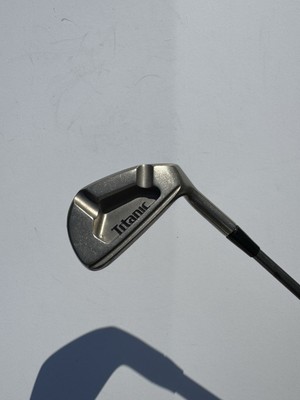 Ray Cook Titanic 7 Iron with Stiff Flex Graphite Shaft And Nice Grip