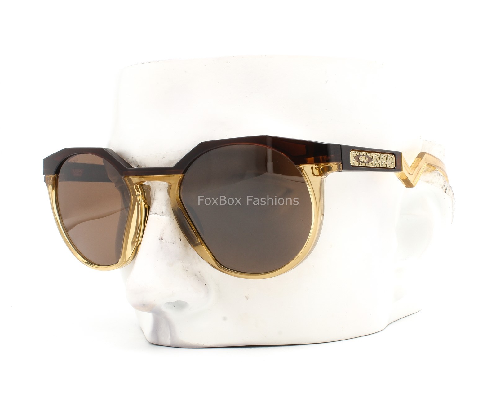 Gafas de sol Oakley Kylian Mbappe HSTN OO9242 ámbar oscuro curry prizm tungsteno