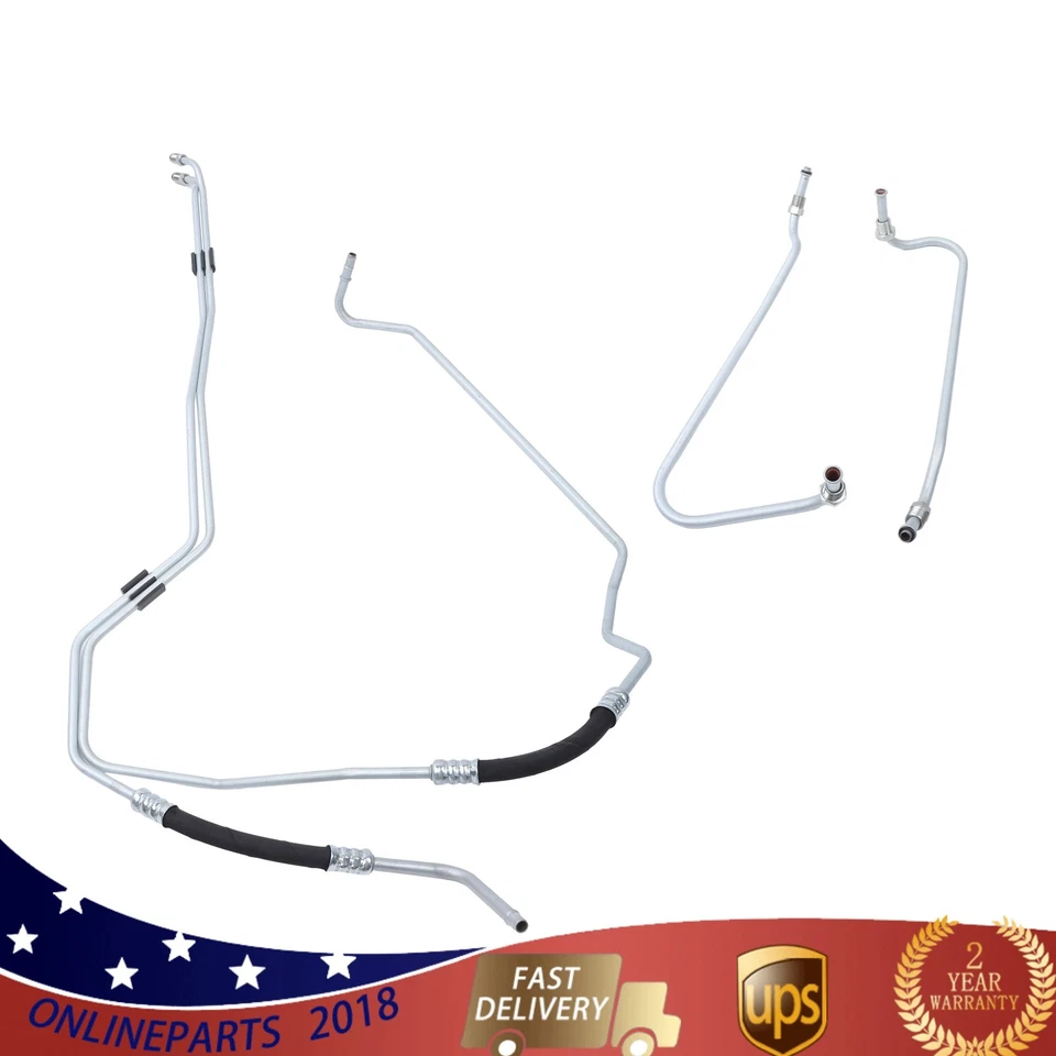 Líneas de enfriador de aceite de transmisión para Ford F150 y Lincoln Mark LT 2006-2008 624-551 Foto 2 de 4