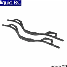 Axial Racing 331000 Carbon Chassis Rail Set: PRO