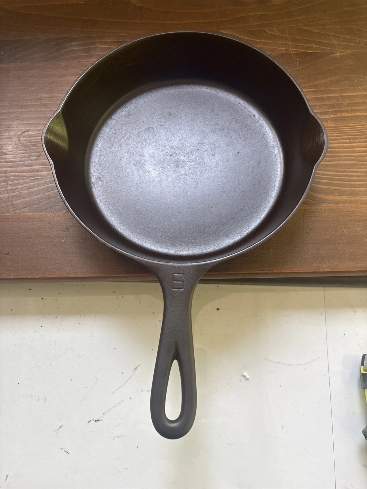 Vintage No 6 Griswold Small Block Logo 699F. Cast Iron Skillet. EUC!
