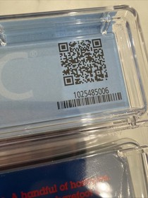 Vintage Nintendo NES Die Hard CGC 8.5 Game In Box CIB Cart Got 9.8 Grade