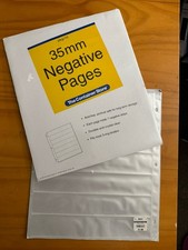 35mm Negative Pages Holder Sheets Set Of 2