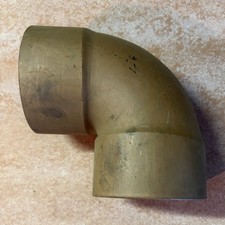 Copper Elbow Fitting 90 Degree Sweat x Sweat CxC 6 in End A End B Diameter