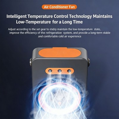 Two Position Wall Or Table Fan With 1800mAh Capacity And Soft Wind Mode