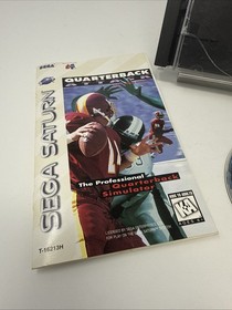 Quarterback Attack With Mike Ditka  (Saturn, 1995) Broken Case, Disc and Manual