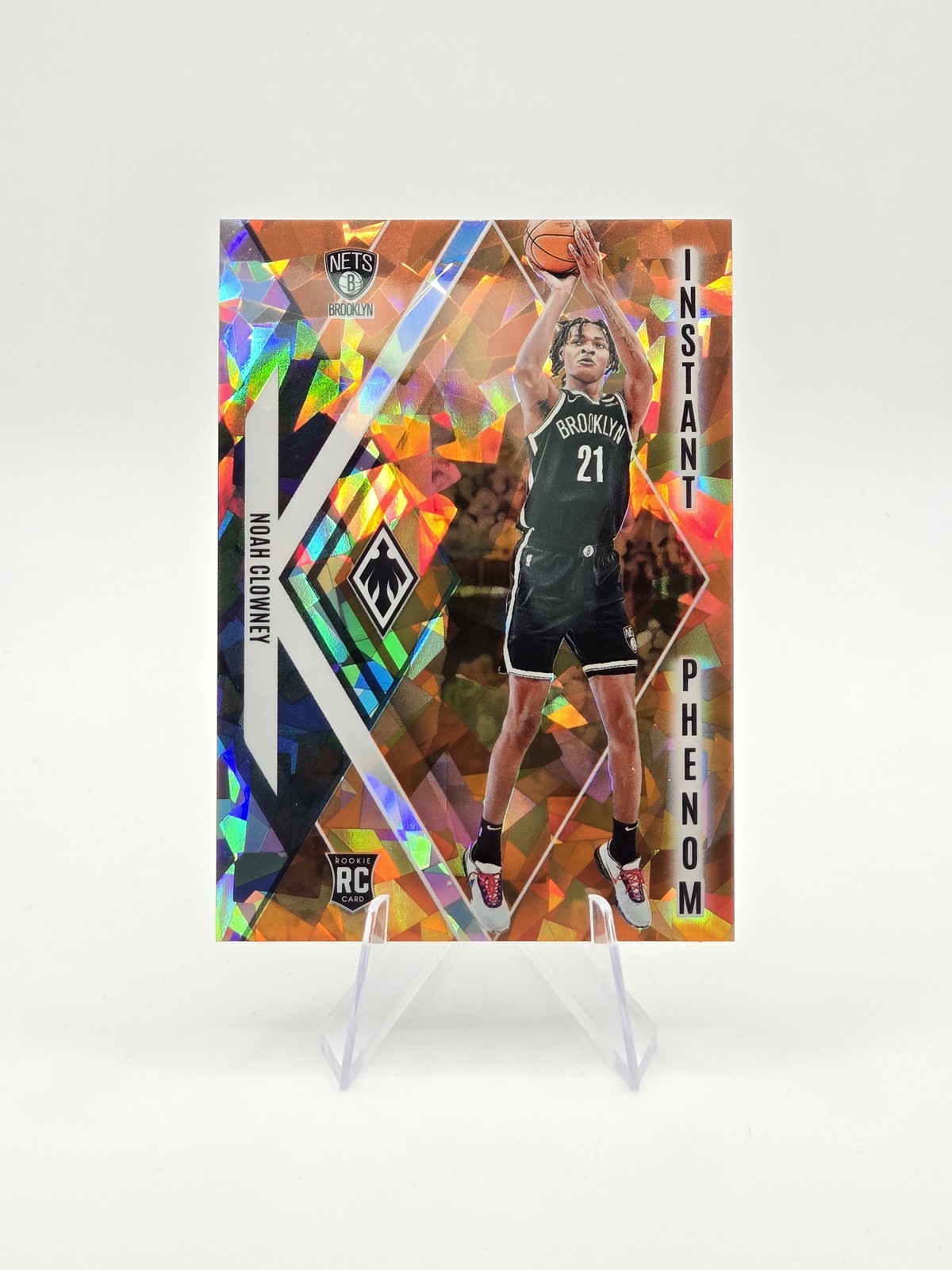Noah Clowney 2023-24 Panini Phoenix RC Instant Phenom Orange Ice SP #/249 #8
