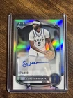 Sebastian Wilkins 2025-26 Topps Chrome Bowman 367/499 Auto Refractor 1st #CPA-SI
