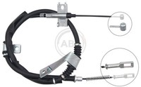 Bremsseil Seilzug Feststellbremse A.B.S. K10078 FüR Ssangyong Sports Actyon 1 QJ