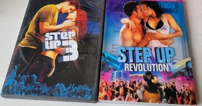 Lot Of 2 DVDS Step Up 2 & Step Up Revaluation