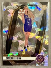 Cameron Brink - 2024 Panini WNBA Prizm Cracked Ice RC #143 Sparks 