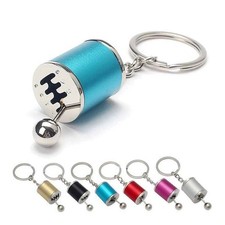 Six-Speed Manual Keychain Simulation Car Gear Pendant Fun Decompression Toy Auto