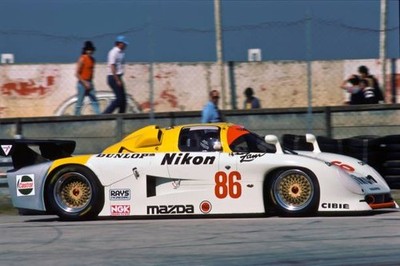David Kennedy Jean Michael Martin Philippe Martin Mazda 737C Le Ma- Old Photo