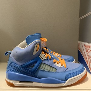 jordan spizike blue and white