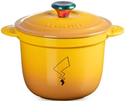 Le Creuset Pokemon Collection Cocotte Every 18 Nectar Iridescent Knob Japan  NEW