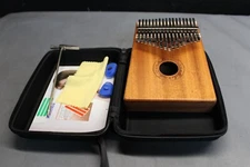 Portable Thumb Piano Kalimba - 17 keys-W/Hammer & Case