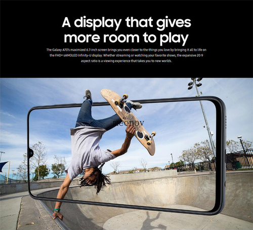 Samsung Galaxy A70 SM-A705FN/DS Dual SIM 128GB+6GB NFC Unlocked SmartPhone NEW - 第 19/27 張圖片