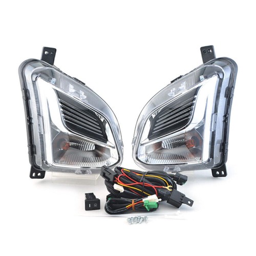 Fog Lamp Replacement Bumper Signal Light Clear Lens For 18-20 Chevy Equinox pair - Picture 2 of 8