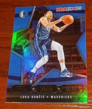 2020-21 NBA Hoops Luka Doncic Lights Camera Action Mavericks Lot w/ Holo, Winter