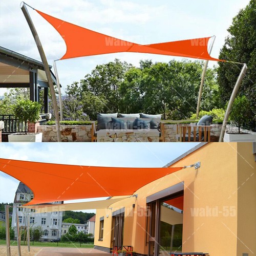 Sonnenschutz Segel Außen Beschattung Abdeckung mit Beschlag Kit für Terrasse Garten Hinterhof - Bild 54 von 78