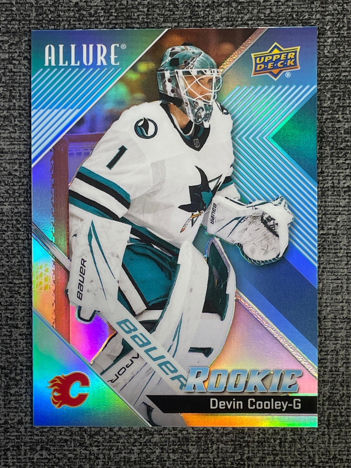 Devin Cooley 2024-25 Upper Deck Allure Hockey Base Rookie #133 Calgary Flames