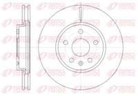 Remsa 2X Bremsscheibe Vorne Ø321 Mm BelüFtet FüR Opel Insignia A Caravan G09